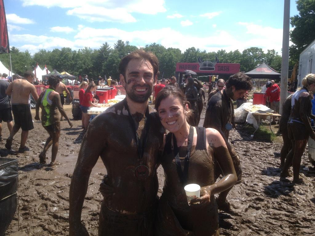 warrior dash finish line
