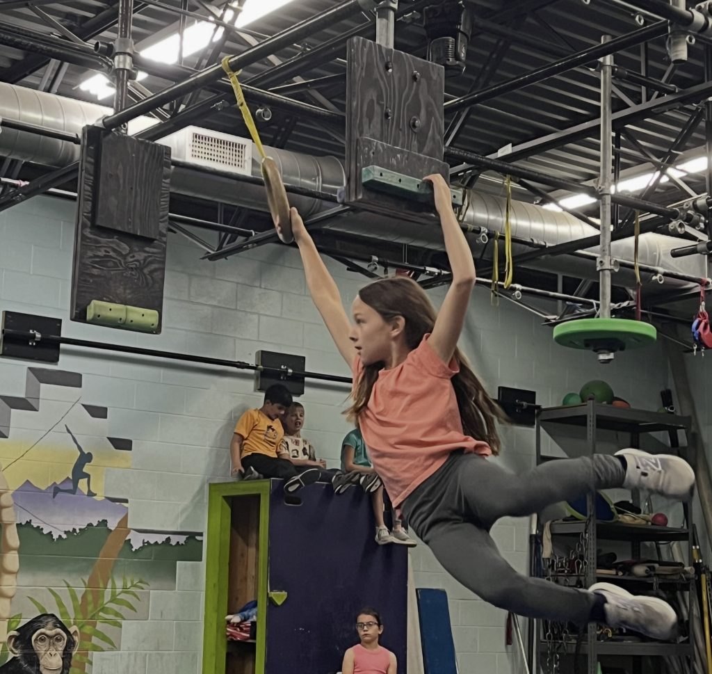 Swinging at Summer Camp!